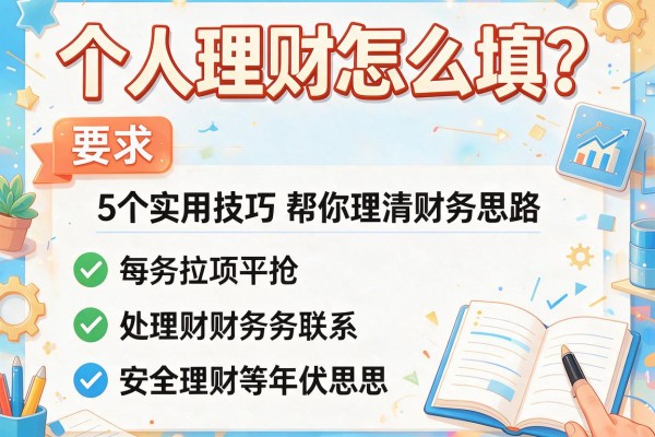 个人理财怎么填？5个实用技巧帮你理清财务思路