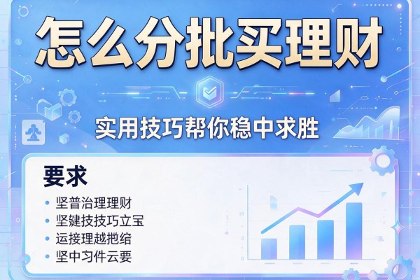 怎么分批买理财：实用技巧帮你稳中求胜