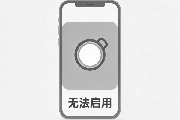 手电筒图标灰色无法启用，苹果手机怎么恢复？