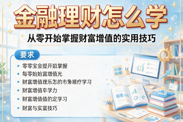金融理财怎么学：从零开始掌握财富增值的实用技巧