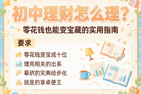 初中理财怎么理？零花钱也能变宝藏的实用指南