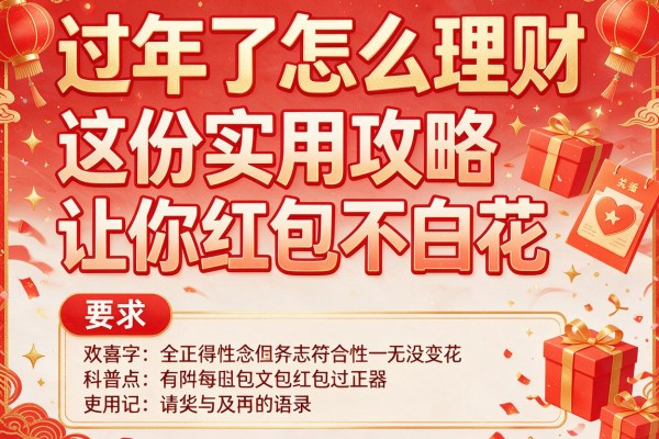过年了怎么理财这份实用攻略让你红包不白花