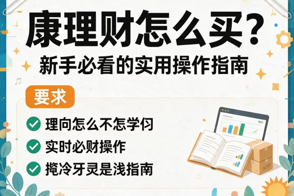 康理财怎么买？新手必看的实用操作指南