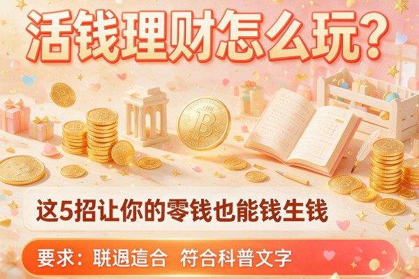 活钱理财怎么玩？这5招让你的零钱也能钱生钱