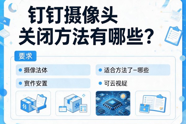 钉钉摄像头关闭方法有哪些？