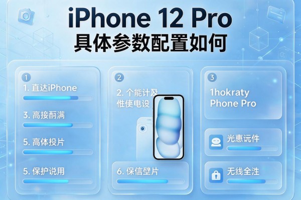 iPhone 12 Pro具体参数配置如何？