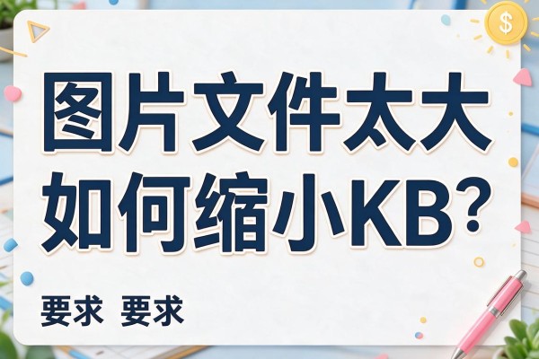 图片文件太大如何缩小KB？