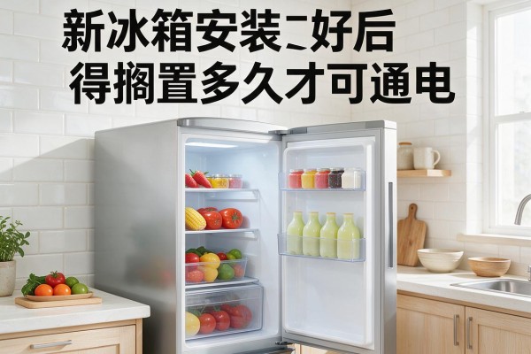 新冰箱安装好后得搁置多久才可通电？