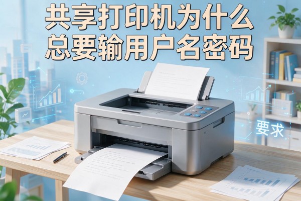 共享打印机为什么总要输用户名密码？