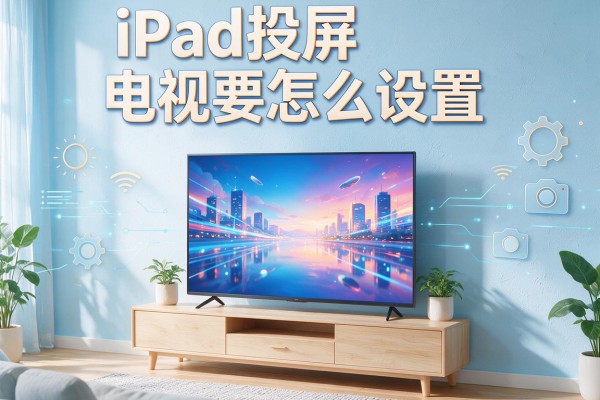 iPad投屏到电视要怎么设置