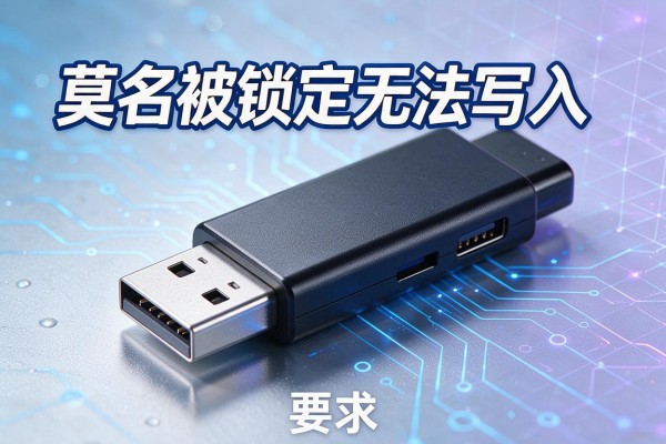 U盘莫名被锁定无法写入？