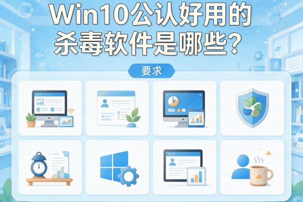 Win10公认好用的杀毒软件是哪些？