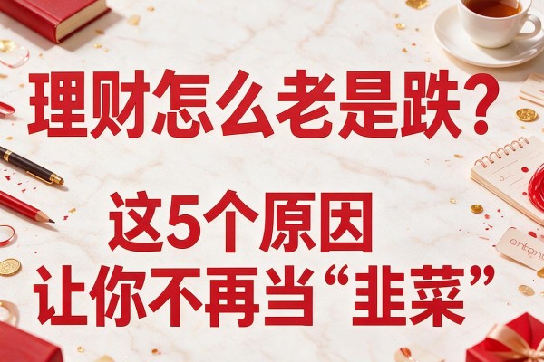 理财怎么老是跌？这5个原因让你不再当“韭菜”