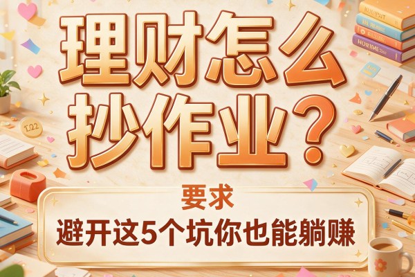 理财怎么抄作业？避开这5个坑你也能躺赚