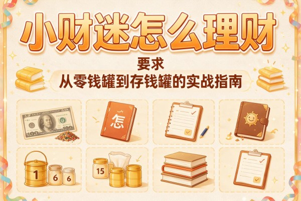 小财迷怎么理财｜从零钱罐到存钱罐的实战指南