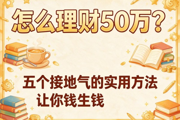 怎么理财50万？五个接地气的实用方法让你钱生钱
