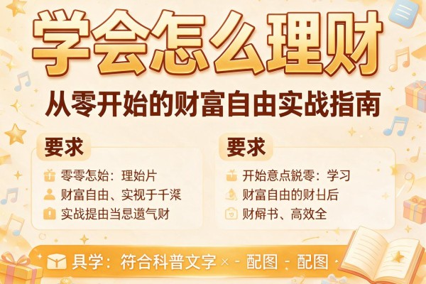 学会怎么理财：从零开始的财富自由实战指南