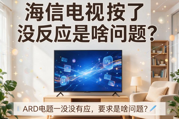 海信电视按了没反应是啥问题?