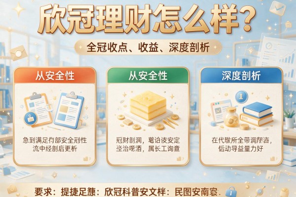 欣冠理财怎么样？从安全性到收益的深度剖析