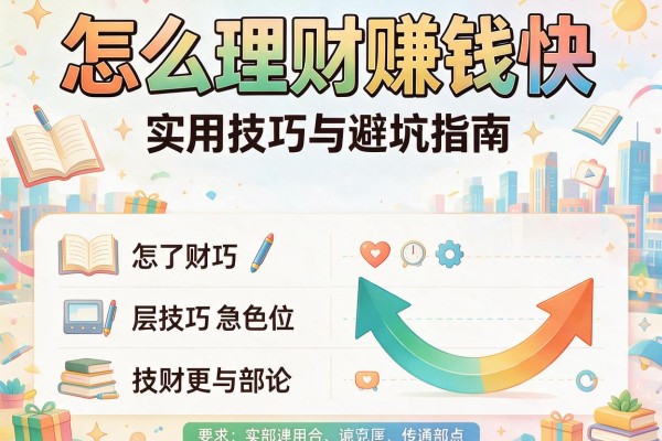 怎么理财赚钱快：实用技巧与避坑指南