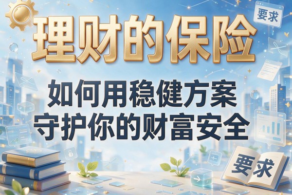 理财的保险：如何用稳健方案守护你的财富安全？
