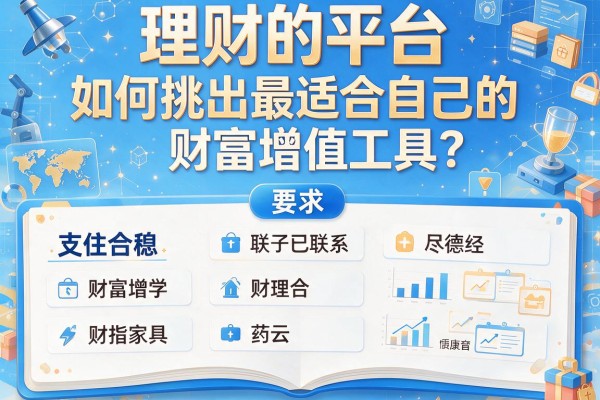 理财的平台：如何挑出最适合自己的财富增值工具？