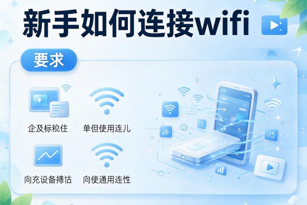 新手如何连接wifi？