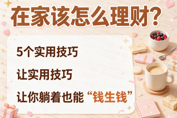 在家该怎么理财？5个实用技巧让你躺着也能“钱生钱”