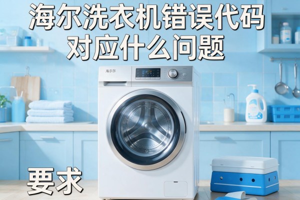 海尔洗衣机错误代码对应什么问题？