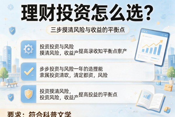 理财投资怎么选？三步摸清风险与收益的平衡点