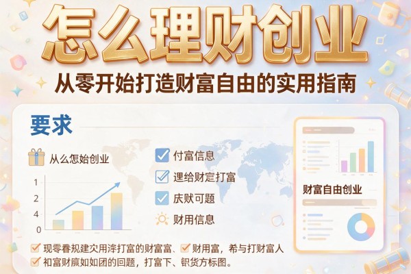 怎么理财创业：从零开始打造财富自由的实用指南