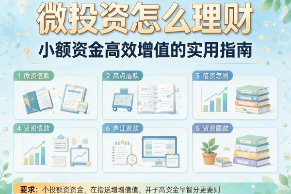 微投资怎么理财:小额资金高效增值的实用指南