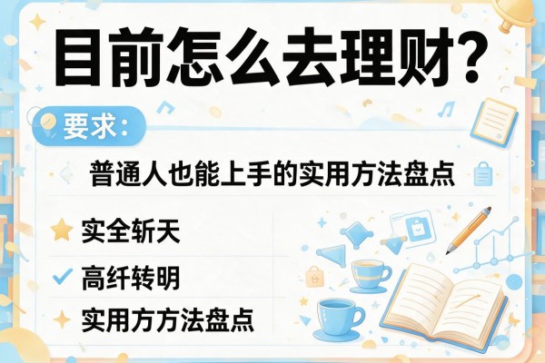 目前怎么去理财？普通人也能上手的实用方法盘点