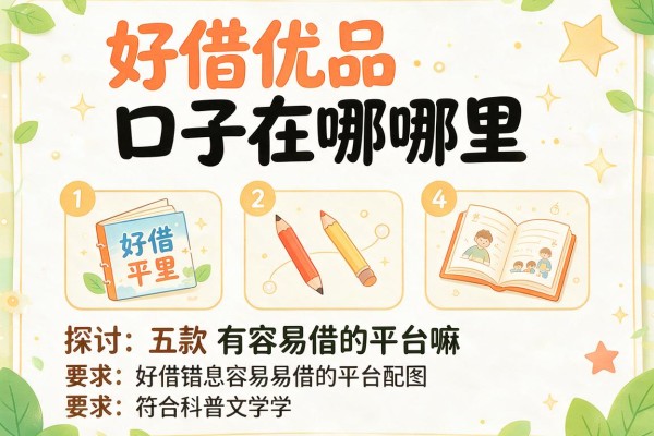 好借优品口子在哪里，探讨五款有容易借的平台嘛