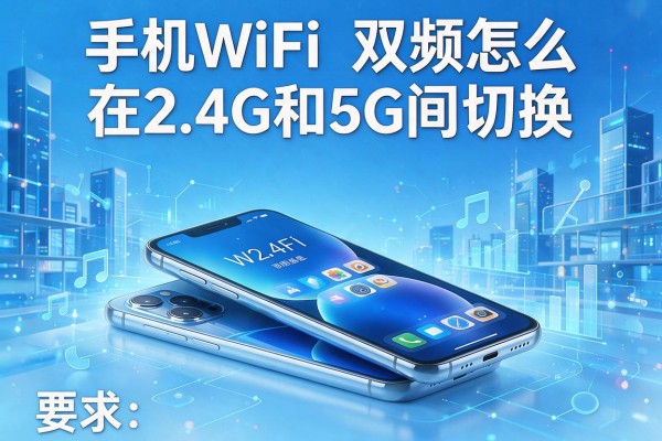 手机WiFi双频怎么在2.4G和5G间切换