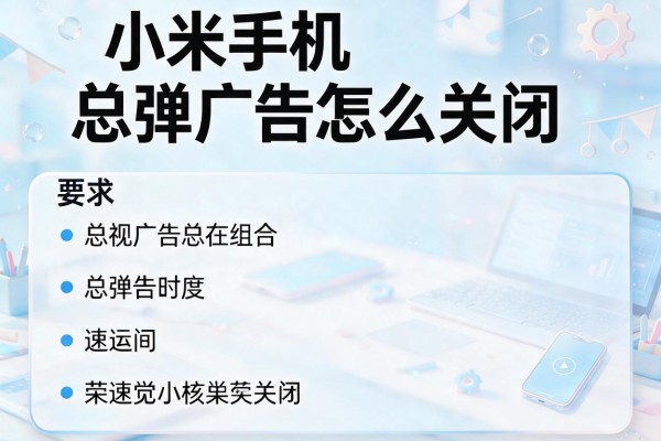 小米手机总弹广告怎么关闭