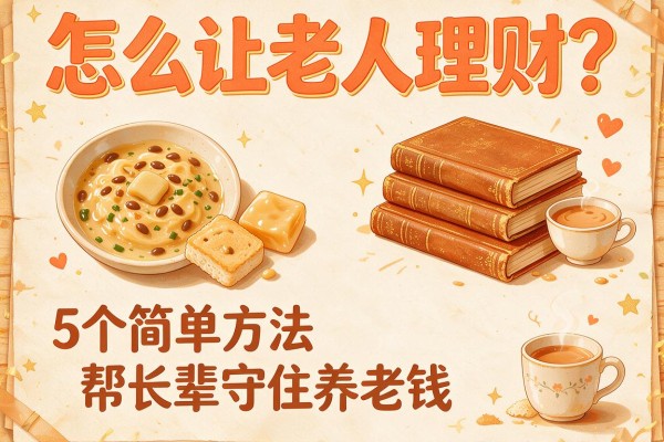 怎么让老人理财？5个简单方法帮长辈守住养老钱
