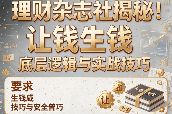 理财杂志社揭秘：让钱生钱的底层逻辑与实战技巧