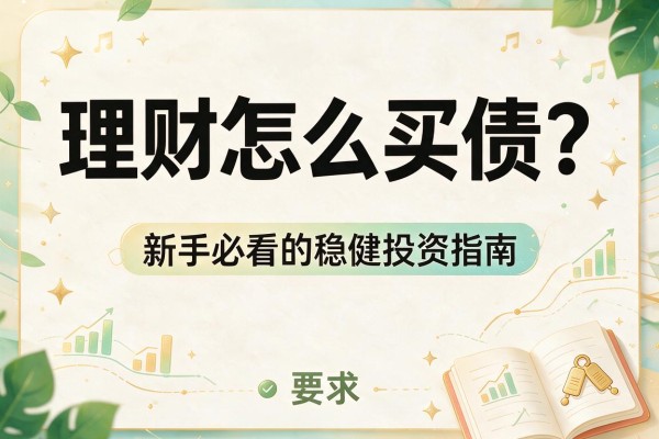 理财怎么买债？新手必看的稳健投资指南