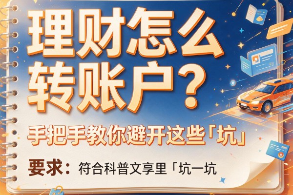 理财怎么转账户？手把手教你避开这些「坑」