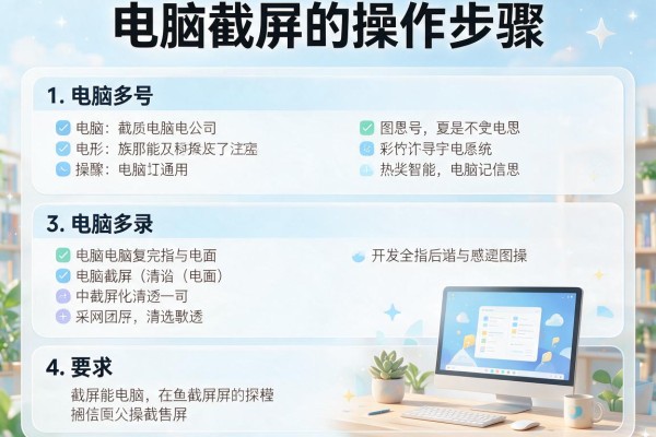 电脑截屏的操作步骤？