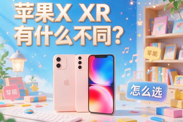 苹果X和XR有什么不同？怎么选？