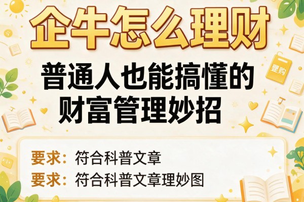 企牛怎么理财:普通人也能搞懂的财富管理妙招