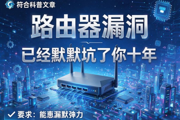 路由器漏洞,已经默默坑了你十年
