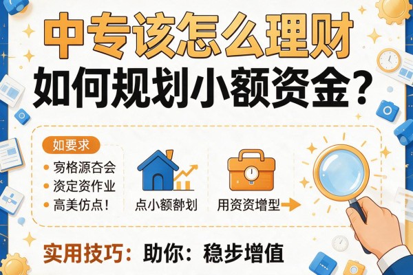 中专该怎么理财如何规划小额资金？实用技巧助你稳步增值