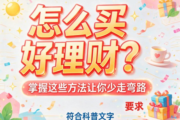 怎么买好理财？掌握这些方法让你少走弯路