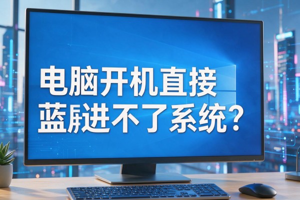 电脑开机直接蓝屏进不了系统？