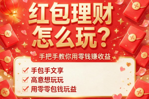 红包理财怎么玩？手把手教你用零钱赚收益