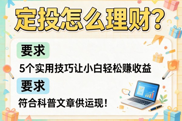 定投怎么理财？5个实用技巧让小白轻松赚收益