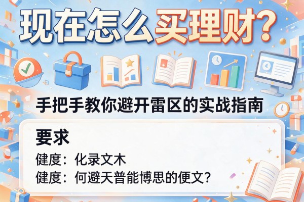 现在怎么买理财？手把手教你避开雷区的实战指南